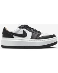 Nike - Air 1 Elevate Platform-sole Leather Low-top Trainers - Lyst
