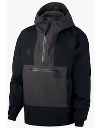 Nike Nikelab Acg Gore Tex Coat In Black For Men Lyst