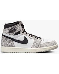Nike - Air 1 High Og "white Cement" Shoes - Lyst