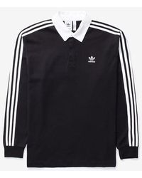 adidas - Adicolor Rugby Polo Shirt - Lyst