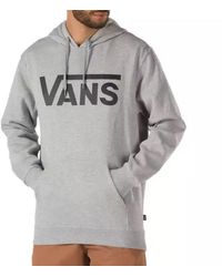 mens grey vans hoodie