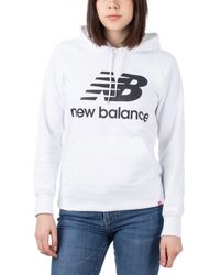 new balance relentless cinched hem hoodie