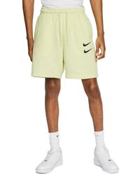 Nike - Swoosh French Terry Shorts - Lyst