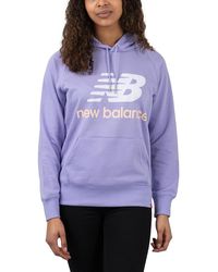 new balance relentless cinched hem hoodie