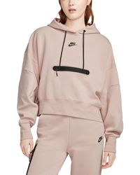 Nike - Sportswear Tech Oversized Crop Hoodie - Lyst