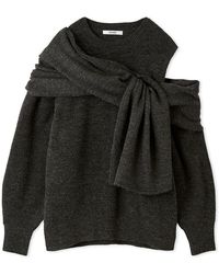 SNIDEL - Deformation Knit Pullover - Lyst