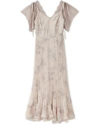 SNIDEL - 【Chacott】Flower Lace Dress - Lyst
