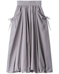 SNIDEL - Elastic Waist Balloon Skirt - Lyst