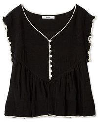 SNIDEL - Ribbon Jacquard Knit Pullover - Lyst