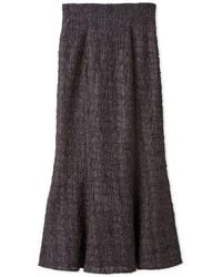 SNIDEL - Vintage-Inspired Lace Midi Flare Skirt - Lyst