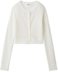 SNIDEL - Sheer Cardigan - Lyst