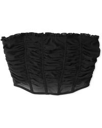 SNIDEL - Ruched Bustier Tops - Lyst