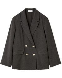 SNIDEL - Sustainable Metal Button Tailored Jacket - Lyst
