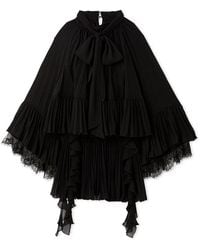 SNIDEL - Lace Trim Chiffon Set-Up - Lyst
