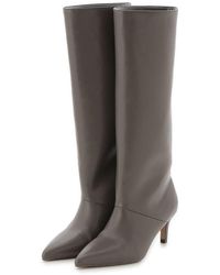 SNIDEL - Pointed-Toe Heeled Knee-High Boots - Lyst