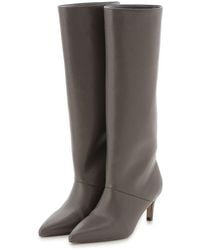 SNIDEL - Pointed-Toe Heeled Knee-High Boots - Lyst