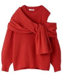 SNIDEL - Deformation Knit Pullover - Lyst