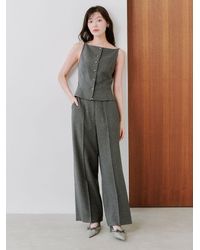 SNIDEL - Sustainable High Waist Wide Pants - Lyst