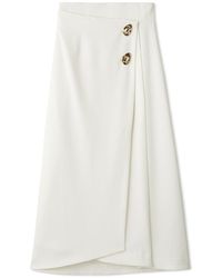 SNIDEL - Wrap-Pleat Skirt - Lyst