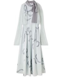 SNIDEL - Ribbon Detail Cardigan Set Dress - Lyst