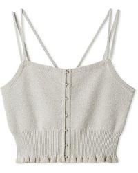SNIDEL - Ornament Hook Bustier - Lyst