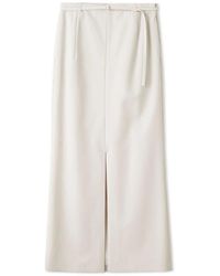 SNIDEL - Sustainable High-Waisted Maxi Pencil Slit Skirt - Lyst