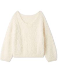 SNIDEL - [High Quality Collection] Suri Alpaca V-Neck Pullover - Lyst