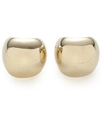 SNIDEL - Rounded Drop Hoop Earrings - Lyst