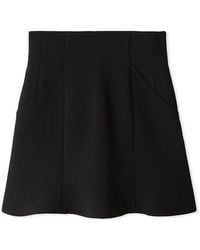 SNIDEL - Hem Flared Ska Shorts - Lyst