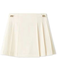 SNIDEL - Pleated Mini Skort - Lyst