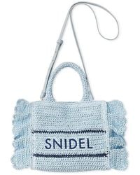 SNIDEL - Braided Frill Logo Shoulder Bag - Lyst