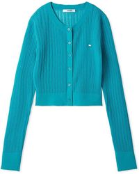 SNIDEL - Sheer Cardigan - Lyst