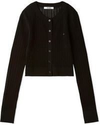 SNIDEL - Sheer Cardigan - Lyst