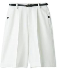SNIDEL - Belted Shorts - Lyst