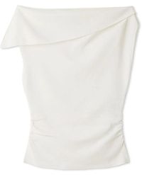 SNIDEL - Asymmetrical Knit Pullover - Lyst