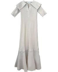 SNIDEL - Ribbed Knit Flare Dress - Lyst