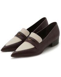 SNIDEL - Flat Low Heel Pointed Toe Loafer - Lyst
