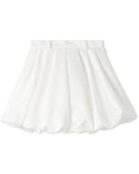 SNIDEL - Voluminous Pleated Bubble Skort - Lyst