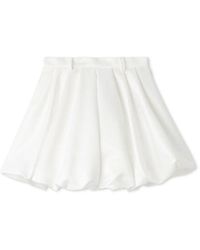 SNIDEL - Voluminous Pleated Bubble Skort - Lyst