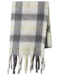SNIDEL - Checked Pattern Scarf - Lyst