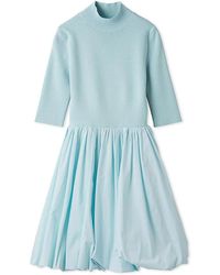 SNIDEL - Balloon Docking Mini Knit Dress - Lyst