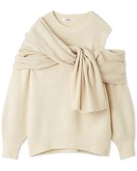 SNIDEL - Deformation Knit Pullover - Lyst