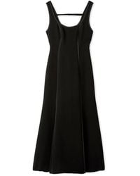 SNIDEL - U-Neck Fit-And-Flare Maxi Dress - Lyst