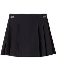 SNIDEL - Pleated Mini Skort - Lyst