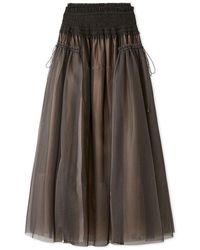SNIDEL - Chacott Sustainable High-Waisted Tulle Skirt - Lyst