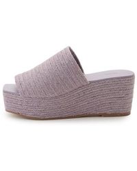 SNIDEL - Platform Wedge Sole Sabot Sandals - Lyst