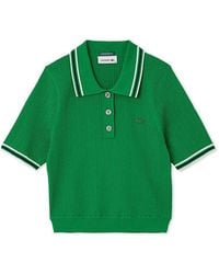 SNIDEL - Lacoste Polo Knit - Lyst