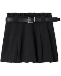 SNIDEL - Layered Design Pleated Skort - Lyst