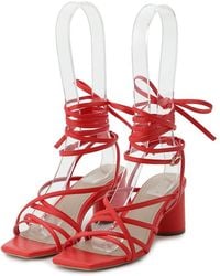 SNIDEL - Lace-Up Heel Sandals - Lyst