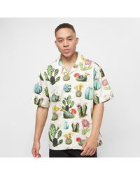 Converse Printed Resort Shirt - Wit
